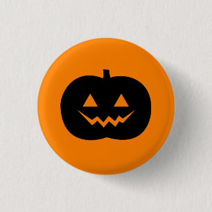 ハロウィンジャックO'Lantern Pinbackボタン 缶バッジ