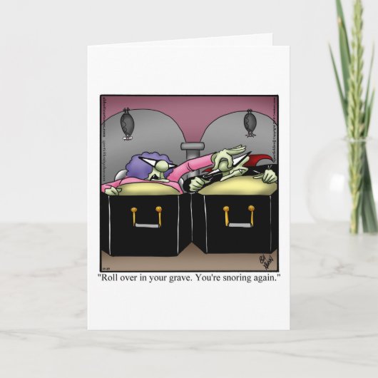 ハロウィンジョークグリーティングカード シーズンカード (正面)