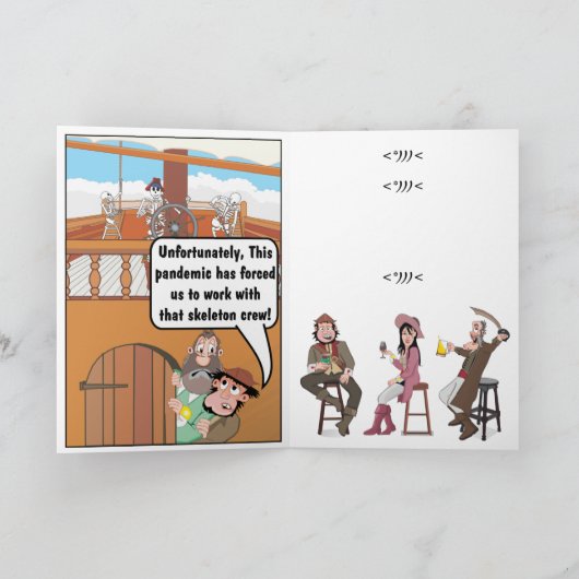 ハロウィンジョーク カード (内部)