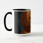 ハロウィンジンジャー虎猫キットンリビングインアパンプキン マグカップ (左)