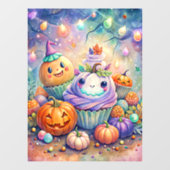 ハロウィンスイーツウィンドウにしがみつく ウィンドウサイン (シート)