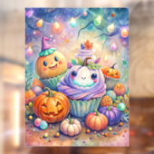 ハロウィンスイーツウィンドウにしがみつく ウィンドウサイン (シート2)