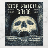 ハロウィンスカル保スイーズラム ワインラベル (シングルラベル)