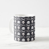 ハロウィンスカル型 コーヒーマグカップ (正面左)