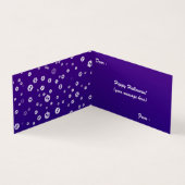 ハロウィンスカル折り畳みカード (内部)