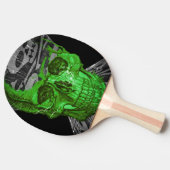 ハロウィンスカル#2 卓球ラケット (横)