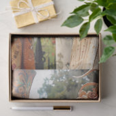 ハロウィンスケルトンカップルの切り離し 薄葉紙 (ギフト)