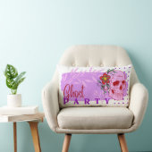 ハロウィンスタンプコレクション「幽霊パーティー」 ランバークッション (椅子)