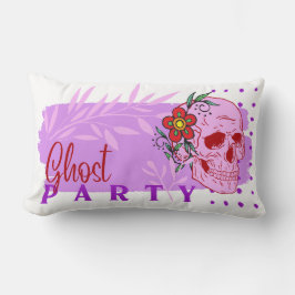 ハロウィンスタンプコレクション「幽霊パーティー」 ランバークッション