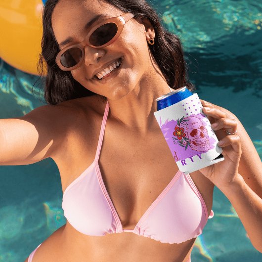 ハロウィンスタンプコレクション「幽霊パーティー」 缶クーラー