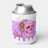 ハロウィンスタンプコレクション「幽霊パーティー」 缶クーラー (缶正面)