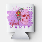 ハロウィンスタンプコレクション「幽霊パーティー」 缶クーラー (裏面)