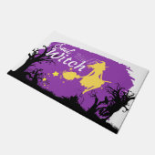 ハロウィンスタンプコレクション「邪悪な魔女」 ドアマット (アングル)