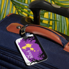 ハロウィンスタンプコレクション「邪悪な魔女」 ラゲッジタグ