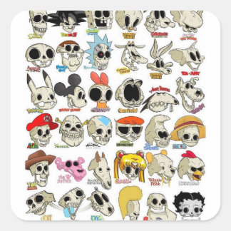 ハロウィンスタンプ スクエアシール