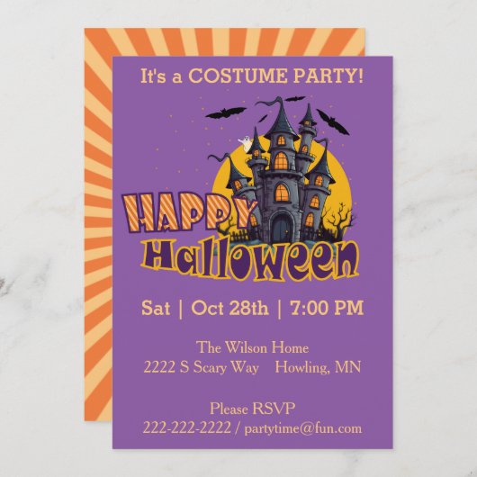 ハロウィンスターburst (正面/裏面)