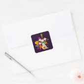 ハロウィンステッカー - ザ・ギャング スクエアシール (封筒)