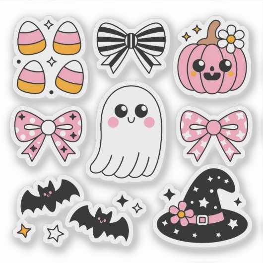 ハロウィンステッカー シール (正面)