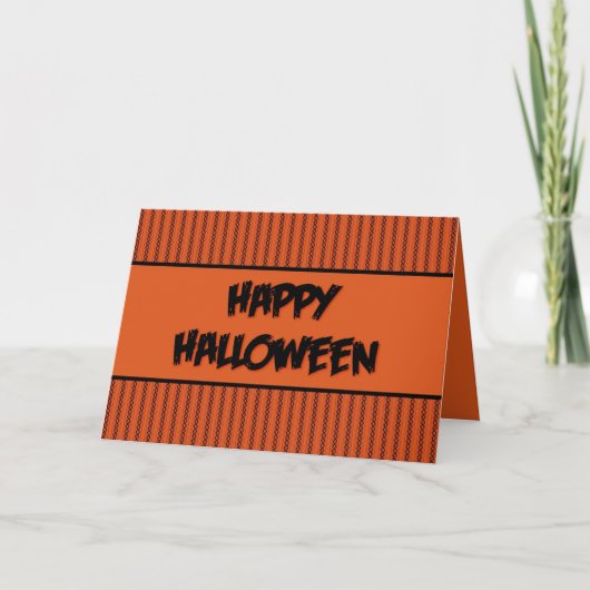 ハロウィンステッチ カード (正面)