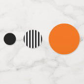 ハロウィンストライプカラーとドット コンフェッティ (正面)