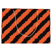 ハロウィンストライプ抱き枕 ラージペーパーバッグ (裏面)