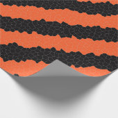 ハロウィンストライプ紙 ラッピングペーパー (角)