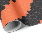 ハロウィンストライプ紙 ラッピングペーパー (ロールコーナー)