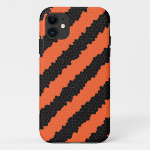 ハロウィンストライプ電話ケース iPhone 11 ケース