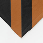 ハロウィンストライプ フリースブランケット (角)