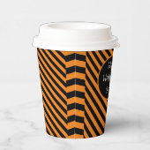 ハロウィンストライプ 紙コップ (右)