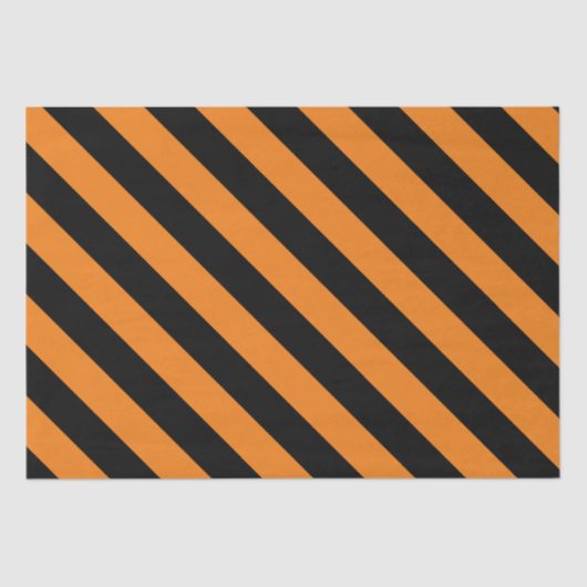 ハロウィンストライプ 薄葉紙 (正面)