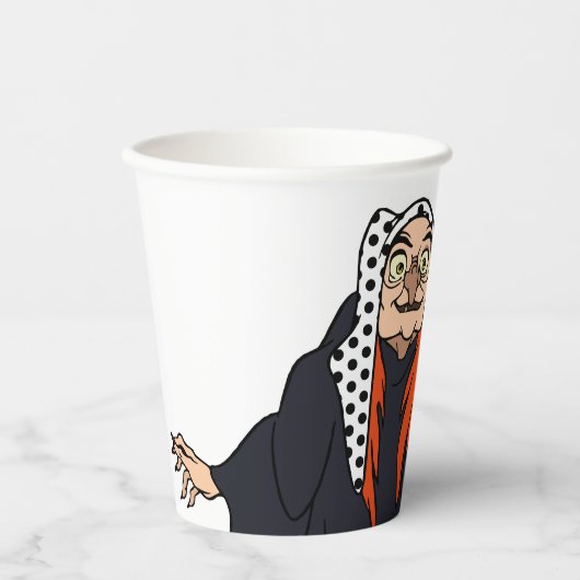 ハロウィンスノーホワイトポイズンアップル紙カップ 紙コップ (正面)