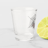 ハロウィンスパイダーを飲む ショットグラス (左)