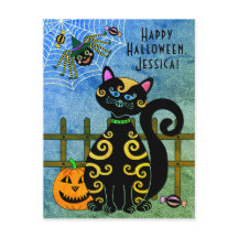 ハロウィンスパイダーウィッチ名前をカスタムする