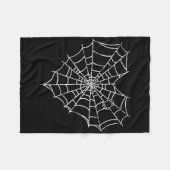 ハロウィンスパイダーウェブ衣装かわいいハートスパイダーウェブ フリースブランケット (正面(横))