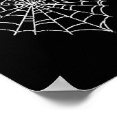 ハロウィンスパイダーウェブ衣装かわいいハートスパイダーウェブ ポスター (角)