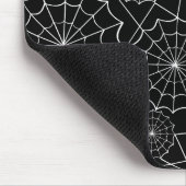 ハロウィンスパイダーウェブ マウスパッド (コーナー)