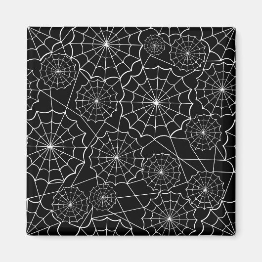 ハロウィンスパイダーウェブ マグネット (正面)