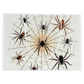 ハロウィンスパイダーギフトバッグ ラージペーパーバッグ (裏面)
