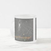ハロウィンスパイダーグラスMUGバラエティーセット フロストグラスマグカップ (正面左)