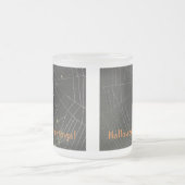 ハロウィンスパイダーグラスMUGバラエティーセット フロストグラスマグカップ (中央)