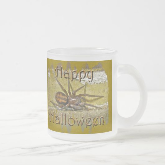 ハロウィンスパイダーグラスMUGバラエティーセット フロストグラスマグカップ (右)
