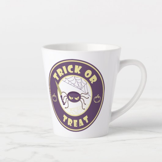 ハロウィンスパイダースターバックススタイル カフェラテマグ (右)