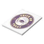 ハロウィンスパイダースターバックススタイル ノートパッド (回転)