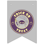 ハロウィンスパイダースターバックススタイル バンティングフラッグ (第3の旗)