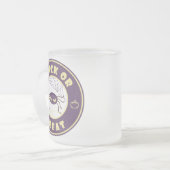 ハロウィンスパイダースターバックススタイル フロストグラスマグカップ (正面左)