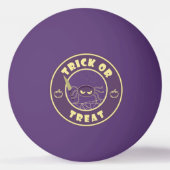 ハロウィンスパイダースターバックススタイル 卓球ボール (裏面)