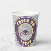 ハロウィンスパイダースターバックススタイル 紙コップ (裏面)