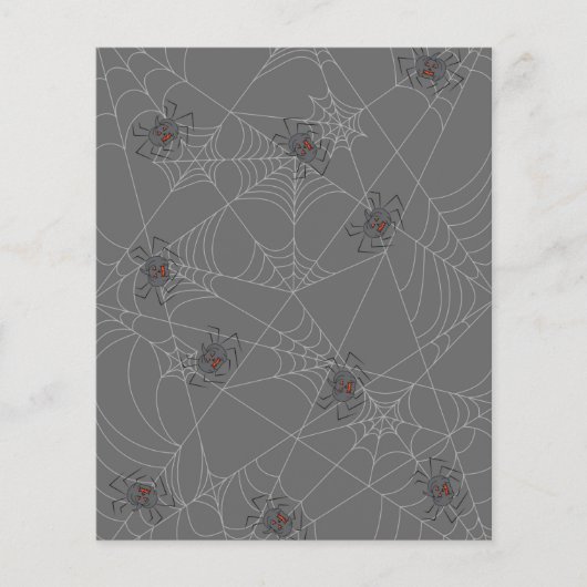 ハロウィンスパイダーズくもの巣とカボチャ (正面)