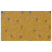 ハロウィンスパイダーズくもの巣とカボチャ テーブルクロス (正面(横))